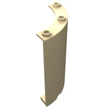 Panel 4 x 4 x 6 Quarter Cylinder