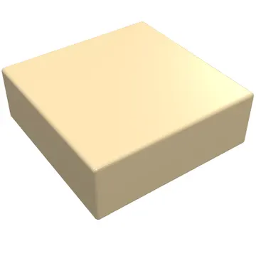 Tile 1 x 1 with Groove