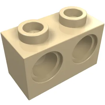 Technic Brick 1 x 2 [2 Pin Holes]