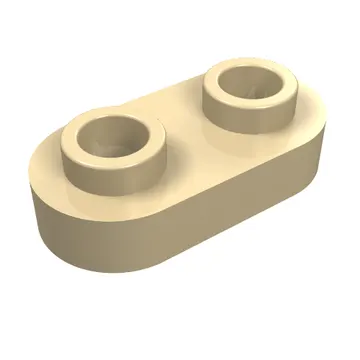 Plate Special 1 x 2 Rounded with 2 Open Studs