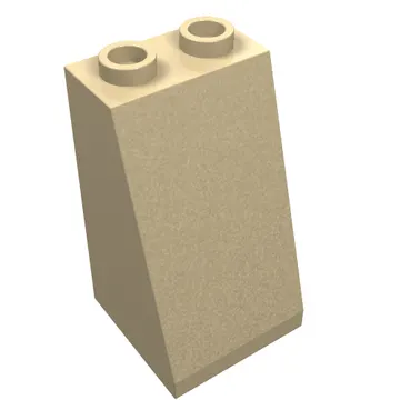 Brick Sloped 75° 2 x 2 x 3 [Hollow Studs]
