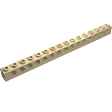 Technic Brick 1 x 16 [15 Pin Holes]