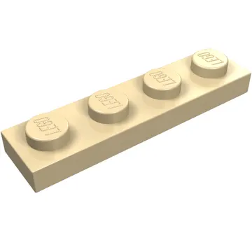 Plate 1 x 4