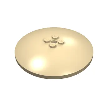 Dish 8 x 8 Inverted [Radar], Solid Studs, Rounded Anti-stud Underside