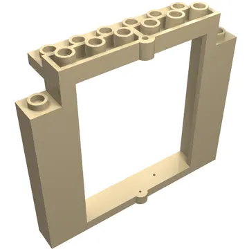Door Frame 2 x 8 x 6 Swivel without Bottom Notches