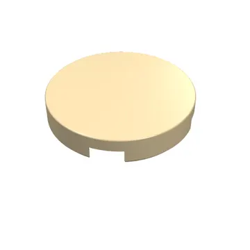 Tile Round 2 x 2 with Bottom Cross