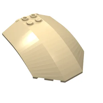 Windscreen 8 x 6 x 2 Curved
