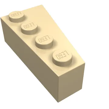 Brick Wedged, Angled 4 x 2 Left