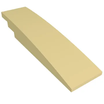 Brick Curved 8 x 2 No Studs