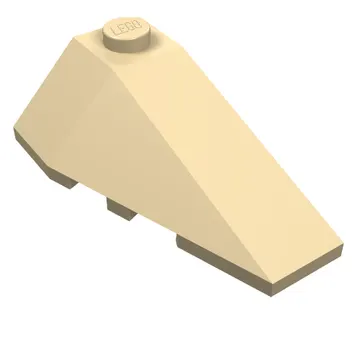 Brick Wedged, Sloped 4 x 2 Triple Right