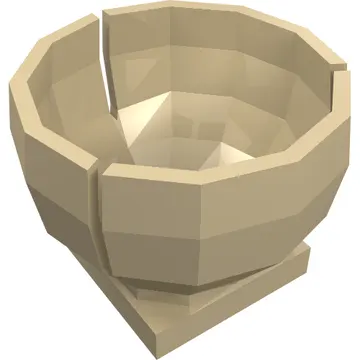 Cylinder Hemisphere 2 x 2 Ball Turret Socket Base