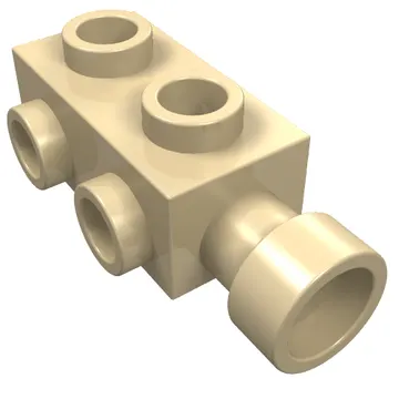 Brick Special 1 x 2 x 2/3 with Studs on Sides