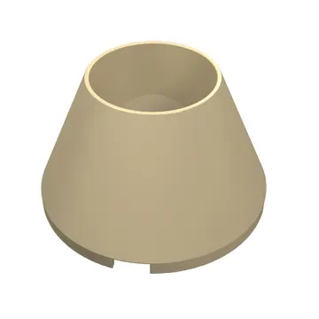 Cone 4 x 4 x 2 Hollow No Studs