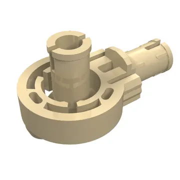 Technic Rotation Joint Ball Loop with Two Perpendicular Pins with Friction