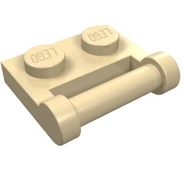 Plate Special 1 x 2 [Side Handle Closed Ends]