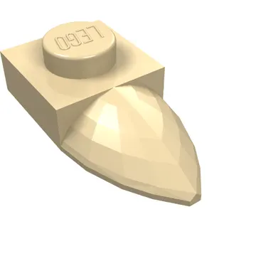 Plate Special 1 x 1 with Tooth
