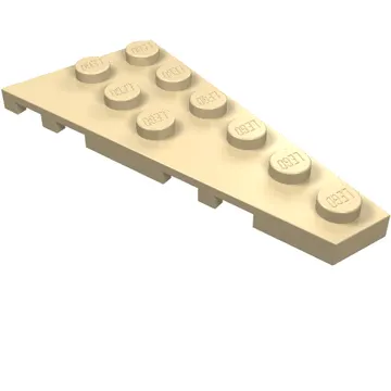 Wedge Plate 6 x 3 Right