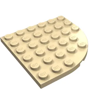 Plate Round Corner 6 x 6