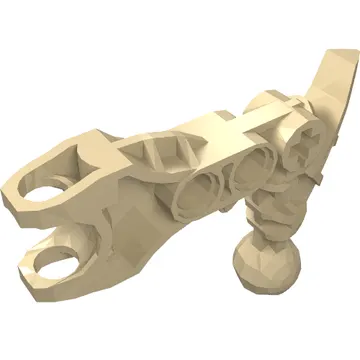 Large Figure Skeletal, Limb, Angular with Ball Joint and Ball Socket (Av-Matoran)