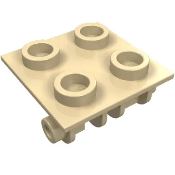 Hinge Brick 2 x 2 Top Plate Thin
