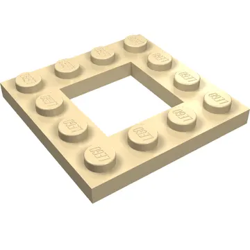 Plate Special 4 x 4 with 2 x 2 Opening