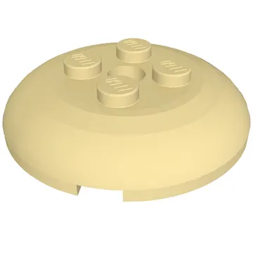 Dish 4 x 4 with 4 Studs
