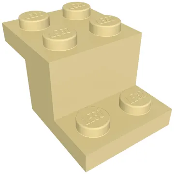 Bracket 3 x 2 x 1 1/3 with Bottom Stud Holder