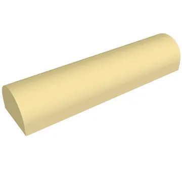 Brick Curved 1 x 4 x 2/3 Double, No Studs
