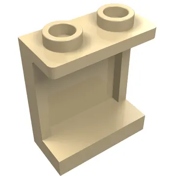 Panel 1 x 2 x 2 [Side Supports / Hollow Studs]