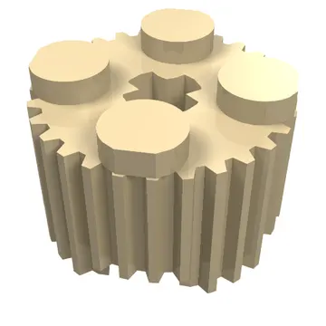 Brick Round 2 x 2 [Grill]