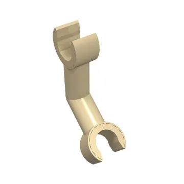 Arm Skeleton Bent with Clips at 90° [Vertical Grip]