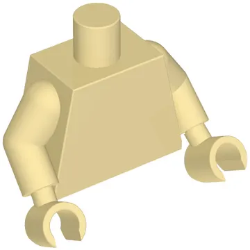 Torso, Tan Arms and Hands [Plain]