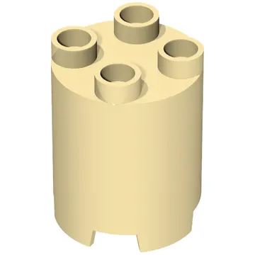 Duplo Brick Round 2 x 2 x 2