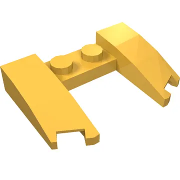Brick Wedged, Curved 3 x 4 x 2/3 Cutout