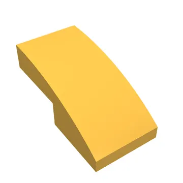 Brick Curved 2 x 1 No Studs [1/2 Bow]