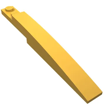 Brick Curved 10 x 1 [Symmetric Inside Ridges]