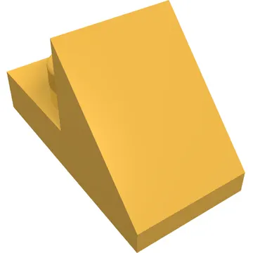 Brick Sloped 45° 2 x 1 with 2/3 Cutout [New Version]