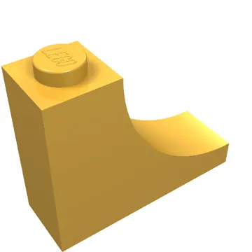 Brick Curved 1 x 3 x 2 Inverted [Inside Bow]