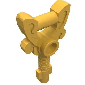 Equipment Key Ornamented with Stud