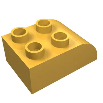 Duplo Brick 2 x 3 with Curved Top