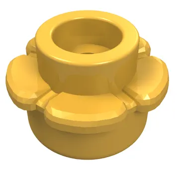 Plant, Flower, Plate Round 1 x 1 with 5 Petals