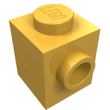 Brick Special 1 x 1 with Studs on 2 Adjacent Sides