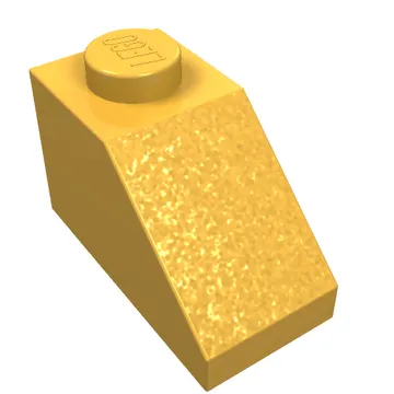 Brick Sloped 45° 2 x 1 with Bottom Pin