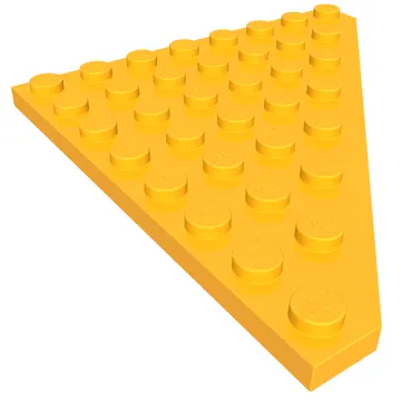 Wedge Plate 8 x 8 Cut Corner