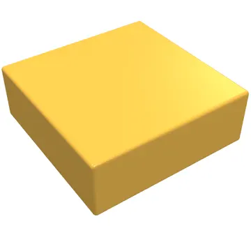 Tile 1 x 1 with Groove