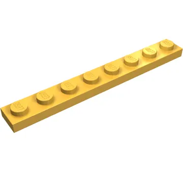 Plate 1 x 8