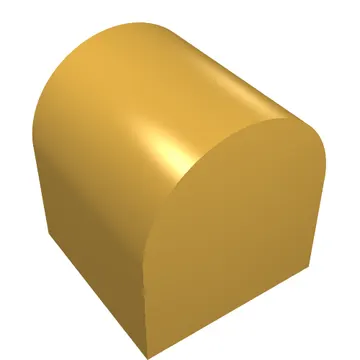 Duplo Brick 2 x 2 x 2 Curved Top