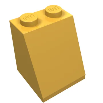 Brick Sloped 65° 2 x 2 x 2 with Bottom Tube