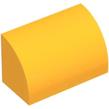 Brick Curved 1 x 2 x 1 No Studs
