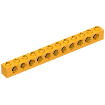 Technic Brick 1 x 12 [11 Pin Holes]